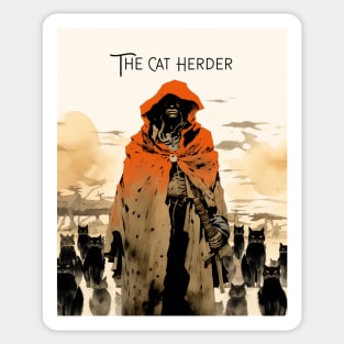 Cat Herder: The Cat Herder Sticker